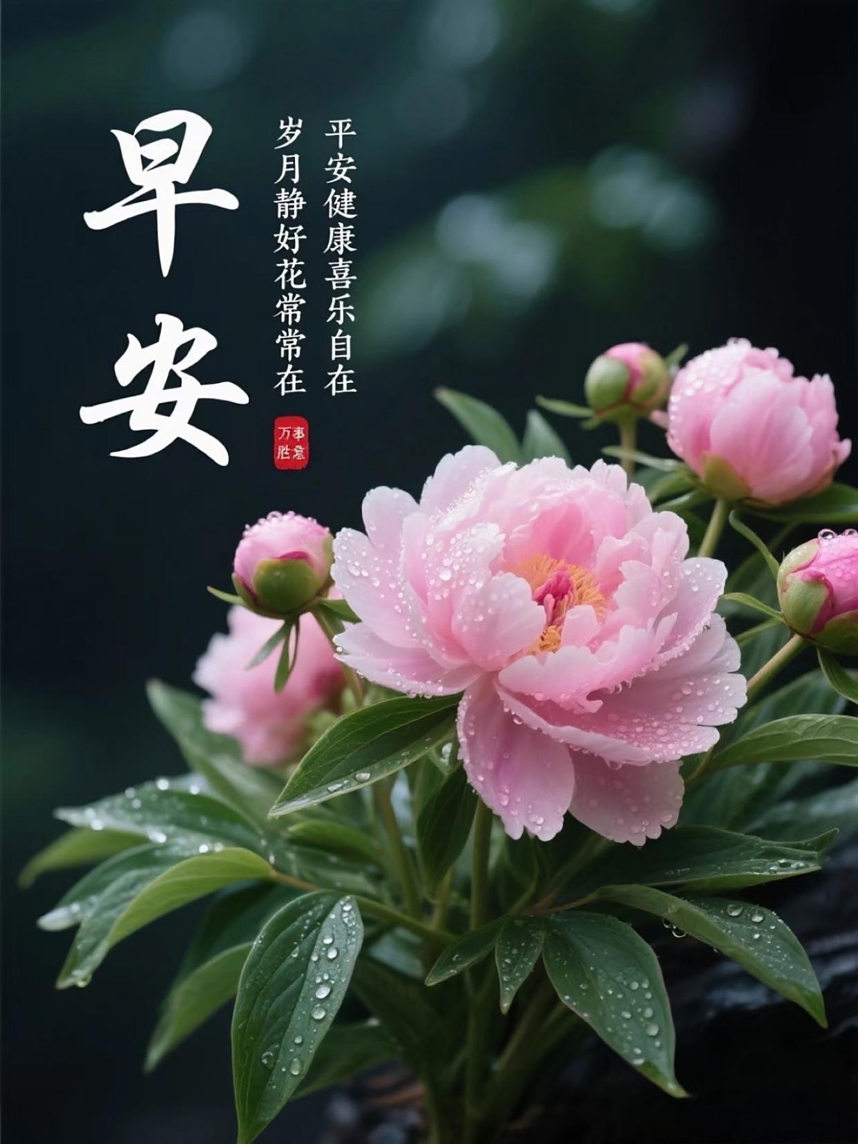 感恩遇見情誼_祝福早安的句子_早上好溫馨問候